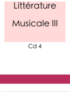 Littérature Musicale 3 CD04